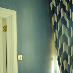 Denim Paint Effect For Boy's Room